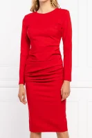 φόρεμα Elisabetta Franchi κόκκινο